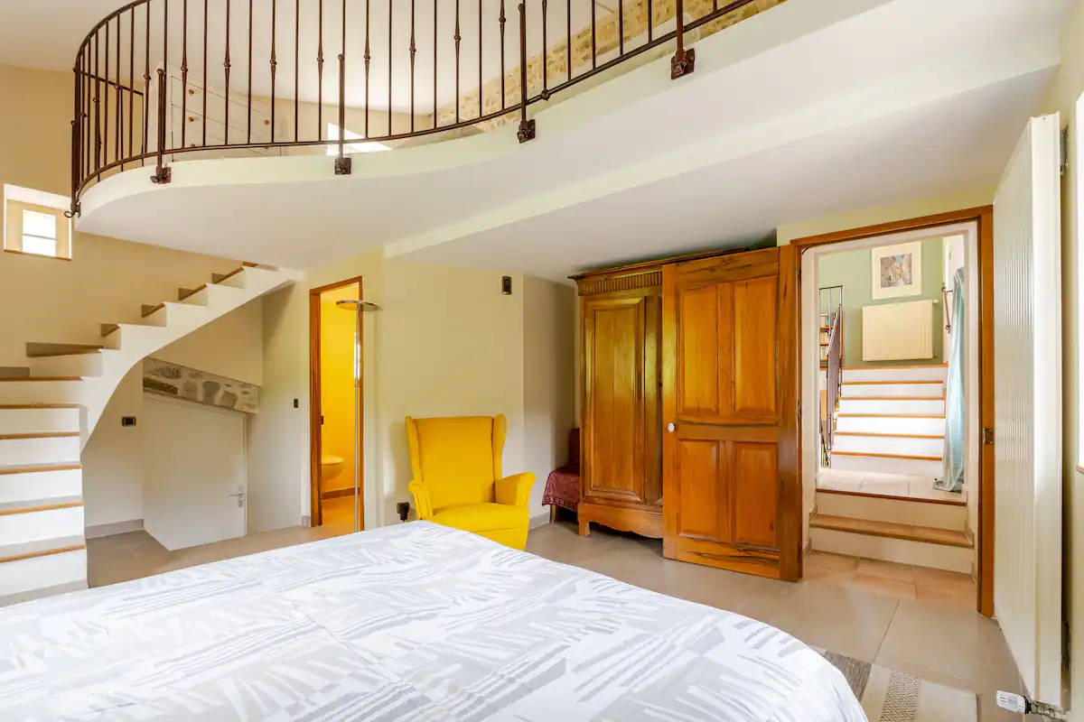 Chambre principale en duplex